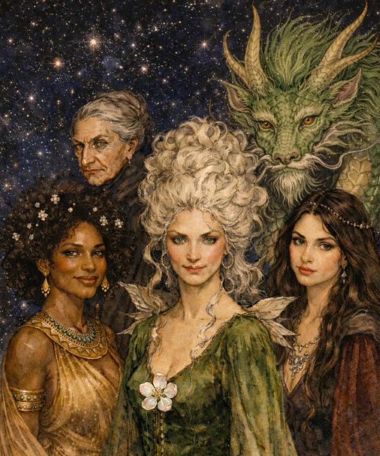 The Women Female Characters